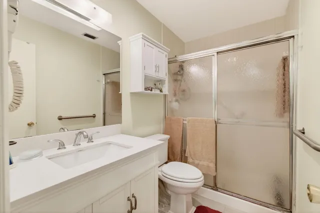 view of a park with large trees