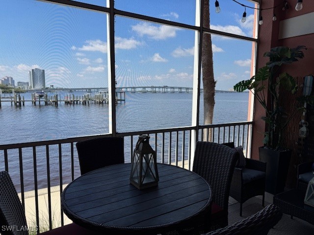 2743 First Street, Unit 105 Fort Myers, FL 33916 - Photo 15 of 29 a view of a balcony with chairs