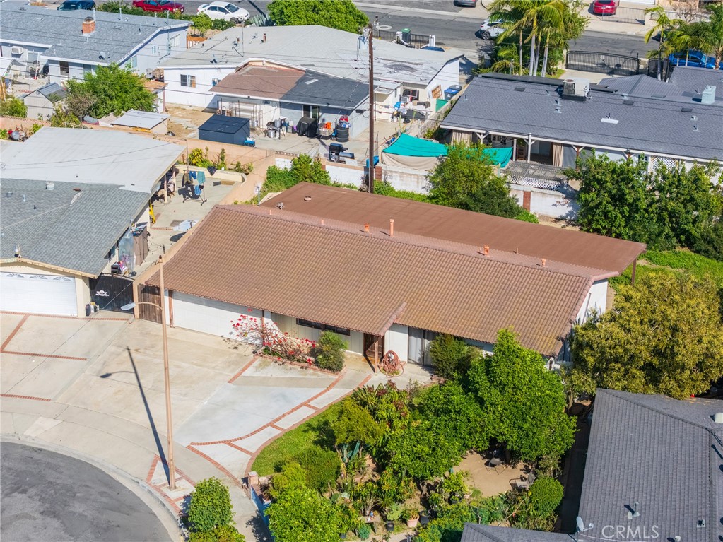 4202 Fay Circle Santa Ana, CA 92703 - Photo 2 of 22 an aerial view of house with yard