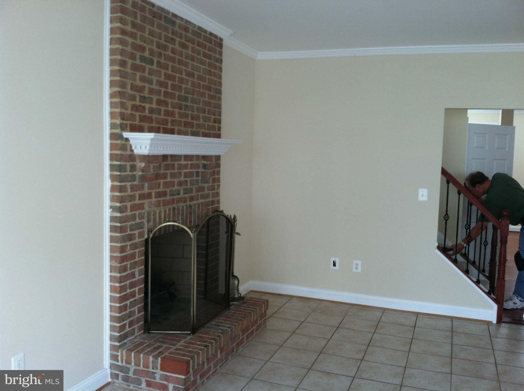 650 Springhouse Square Southeast Leesburg, VA 20175 - Photo 4 of 11 Family room fireplace off of kitchen