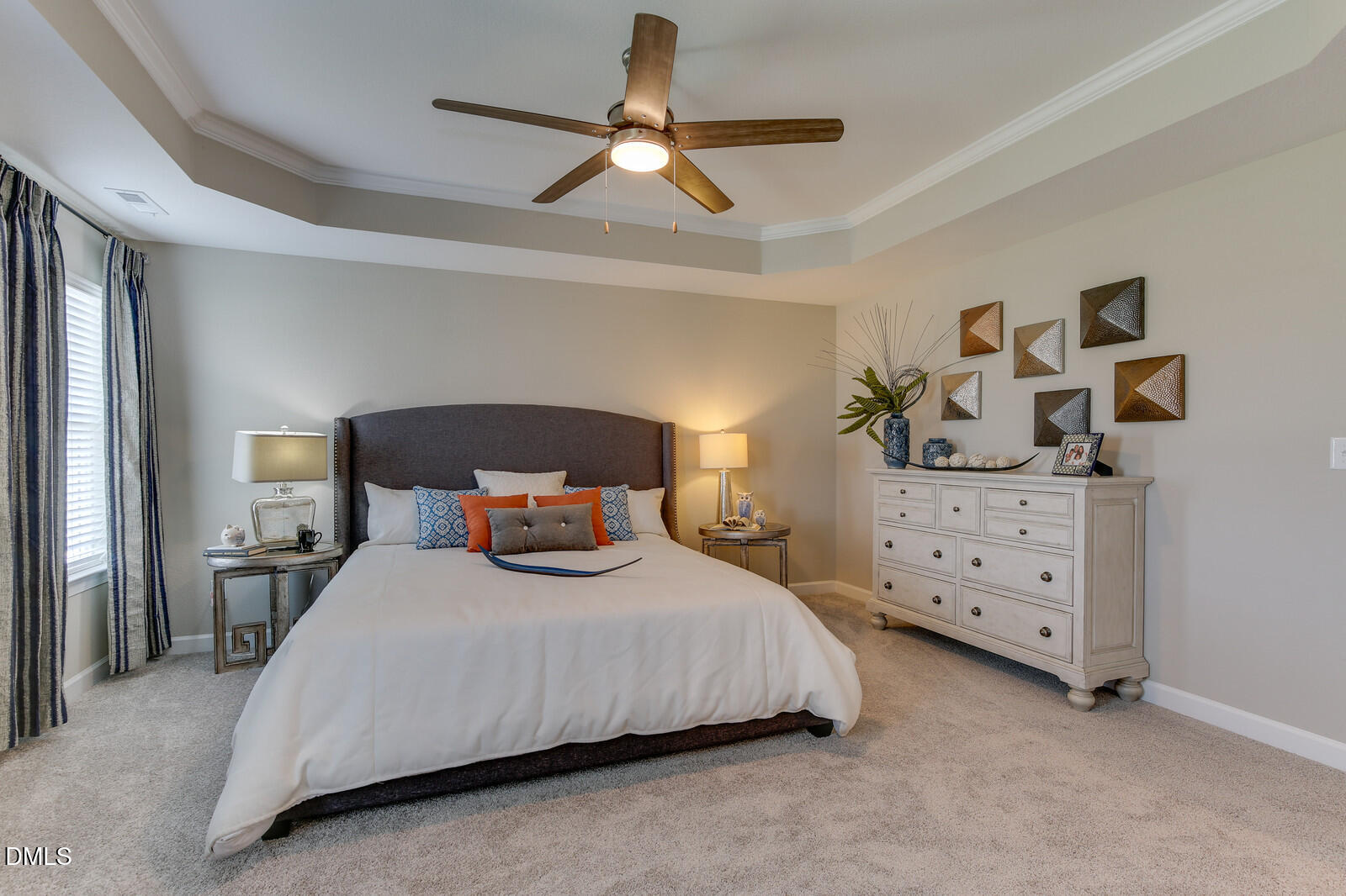 116 Brooklynn Trail Angier, NC 27501 - Photo 21 of 28 a bedroom with a bed and a cabinets