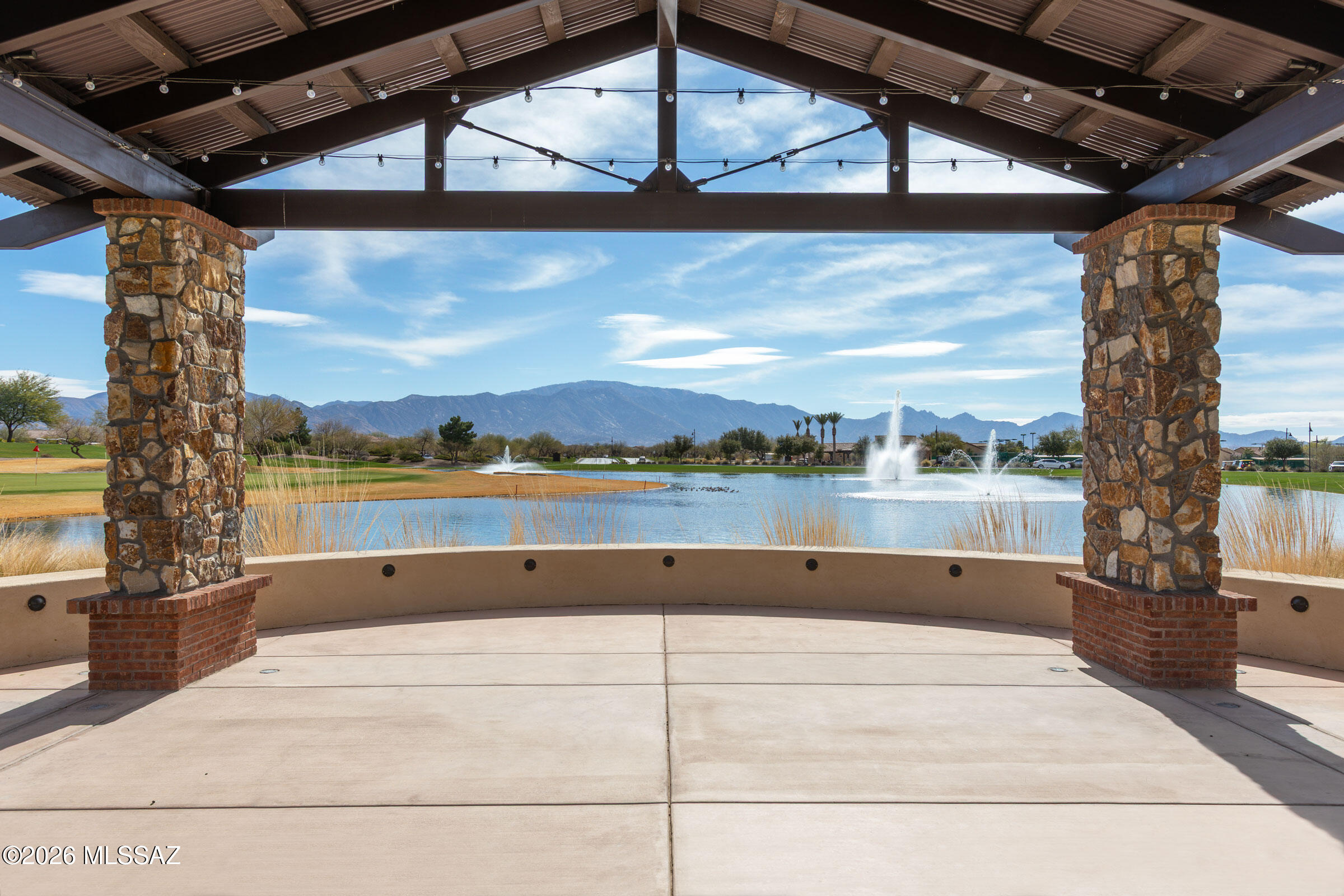 61460 East Shale Road Oracle, AZ 85623 - Photo 30 of 33 a view of a swimming pool with a balcony