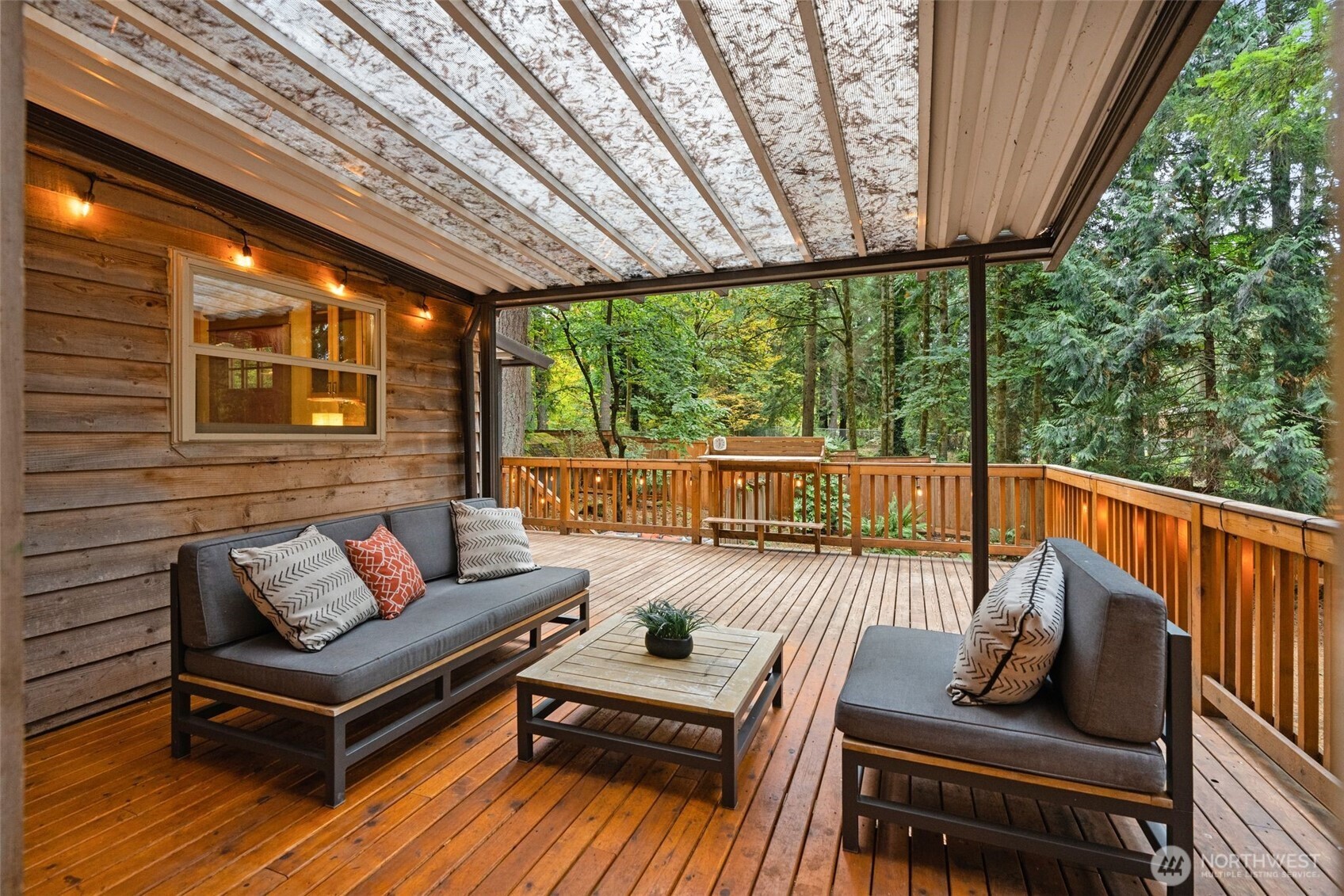 19124 Southeast 213th Street Renton, WA 98058 - Photo 4 of 33 a outdoor living space with furniture and garden view