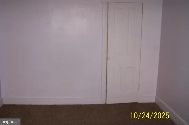 a view of front door