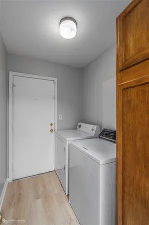 a bathroom with a shower and a shower curtain