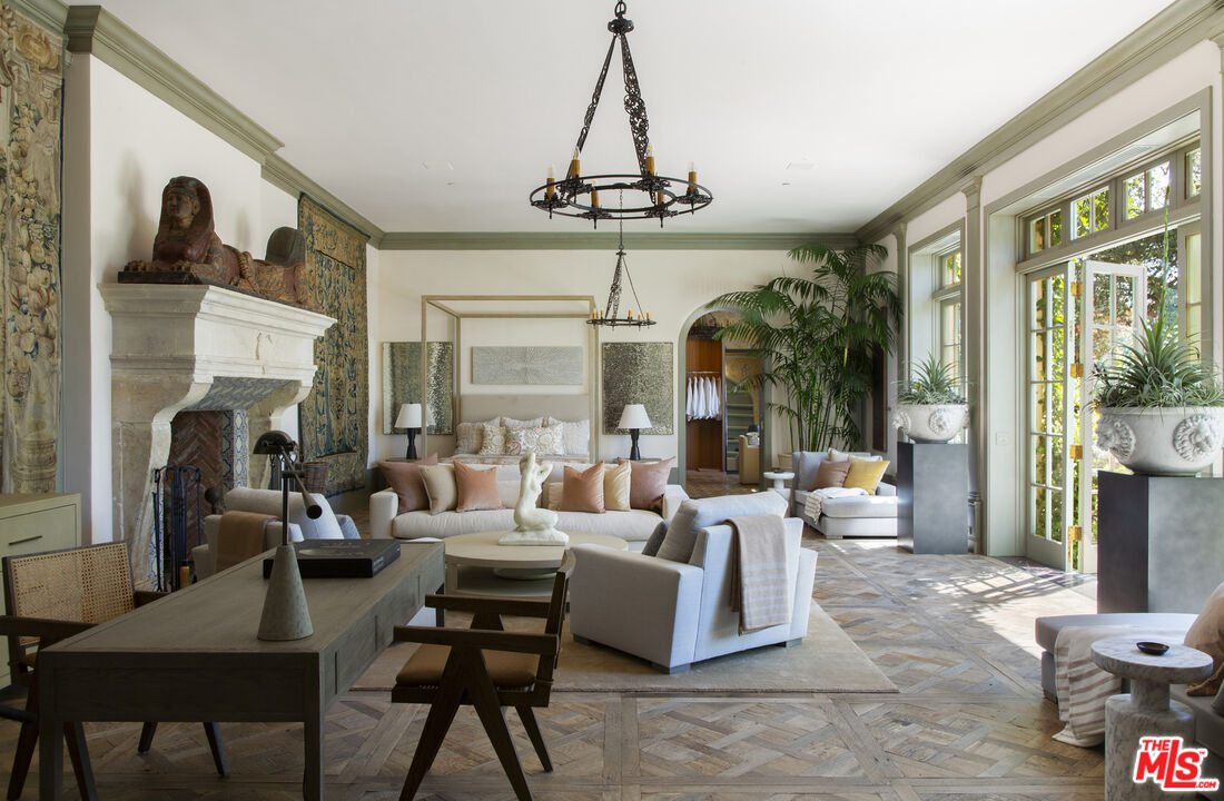 670 Hot Springs Road Montecito, CA 93108 - Photo 27 of 36 a living room with furniture