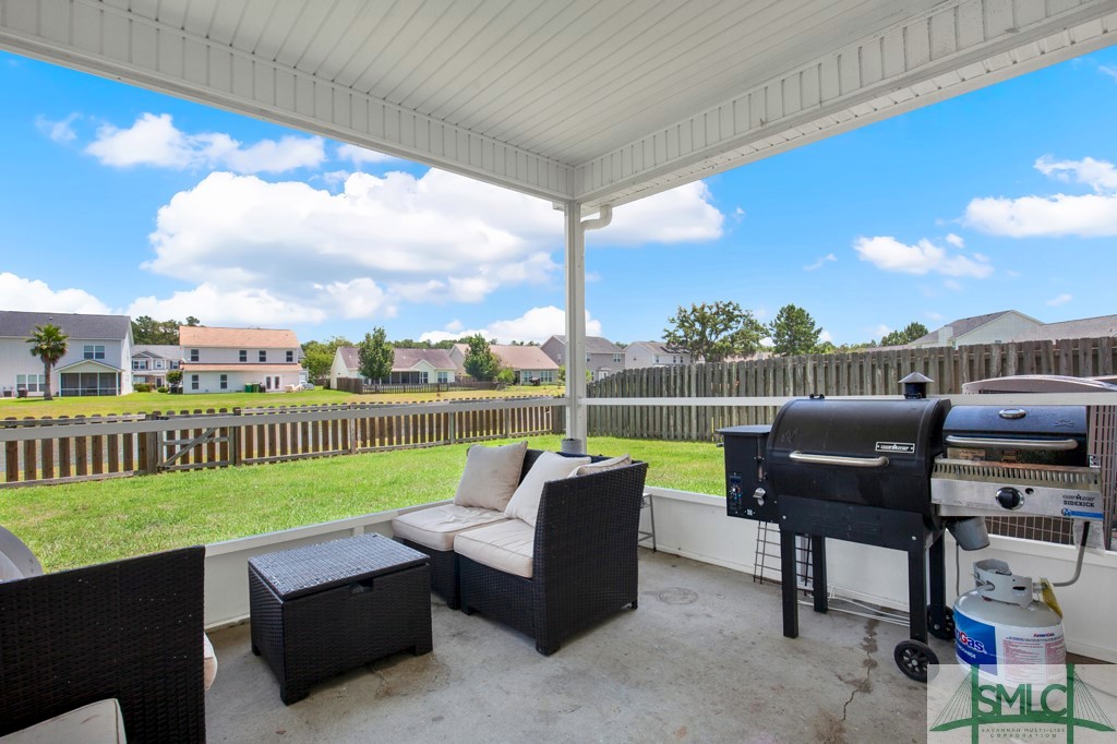 118 Lake House Road Pooler, GA 31322 - Photo 43 of 49 Escape to your screened porch and watch the waterf