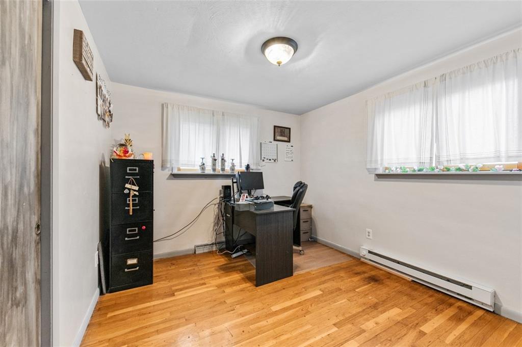 708 Hancock Street Perryopolis, PA 15473 - Photo 20 of 36 a kitchen with stainless steel appliances granite countertop a refrigerator and a stove top oven