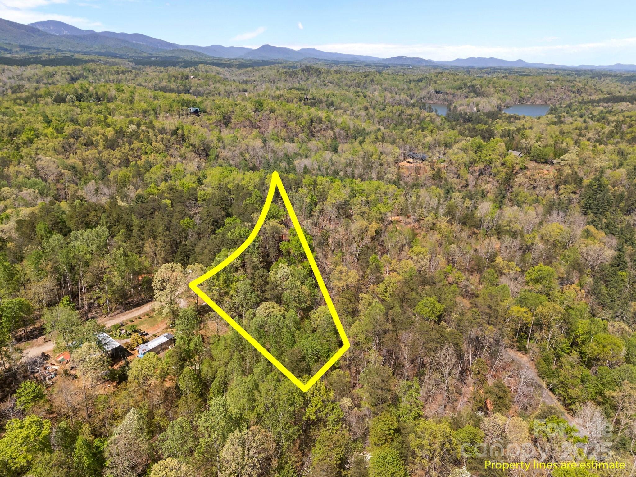 a view of a room with a lake