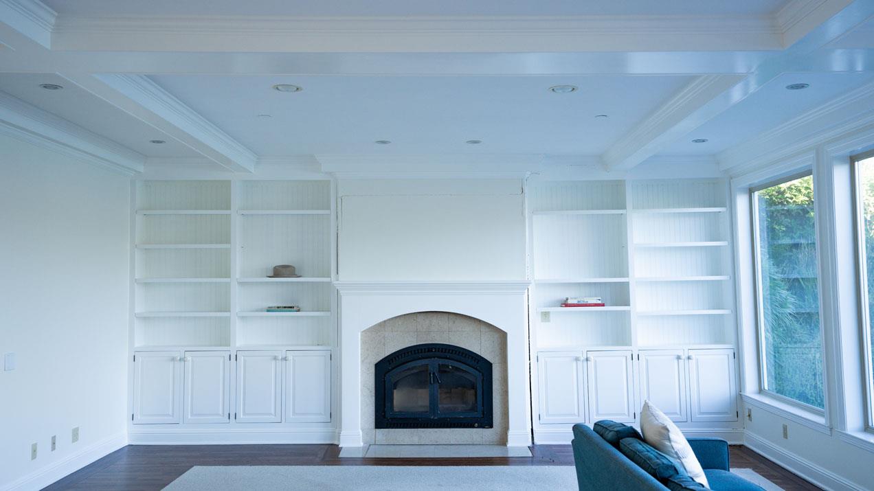 189 Kent Road Pacifica, CA 94044 - Photo 6 of 15 a living room with furniture and a fireplace