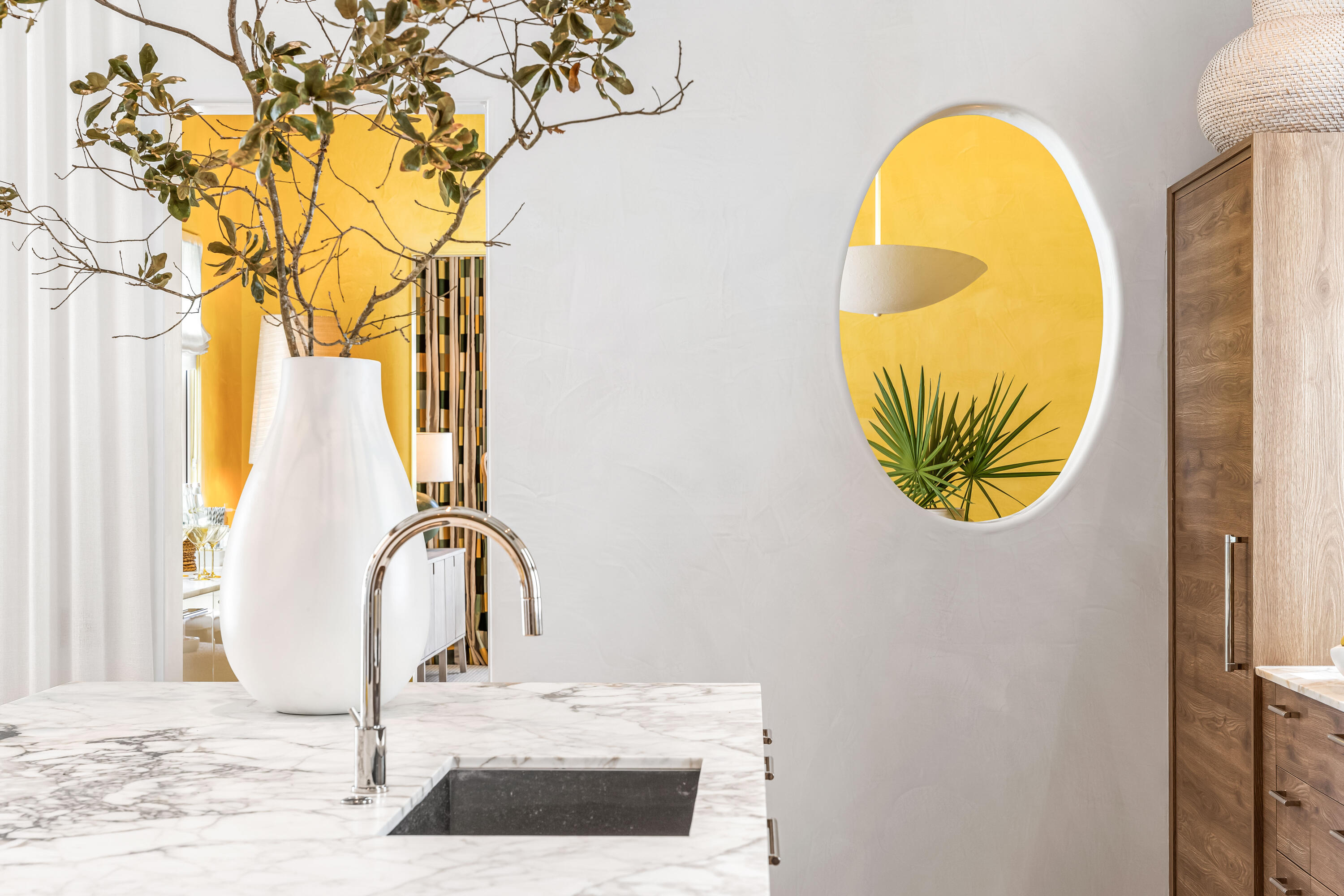 Lot 14 Elysee Ct Inlet Beach Inlet Beach, FL 32461 - Photo 27 of 50 a bathroom with a sink and a mirror