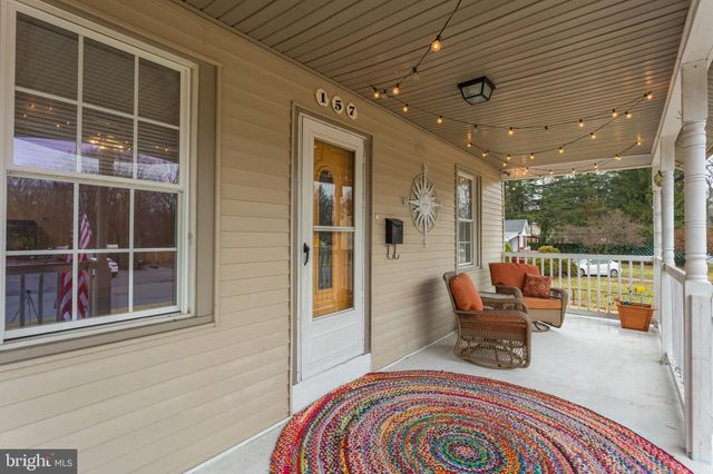 a outdoor space with furniture