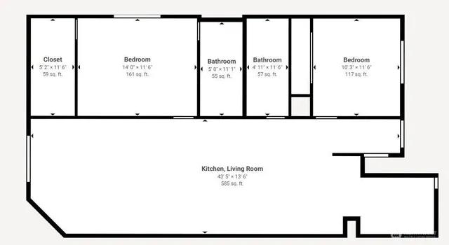 a picture of a bench in a window