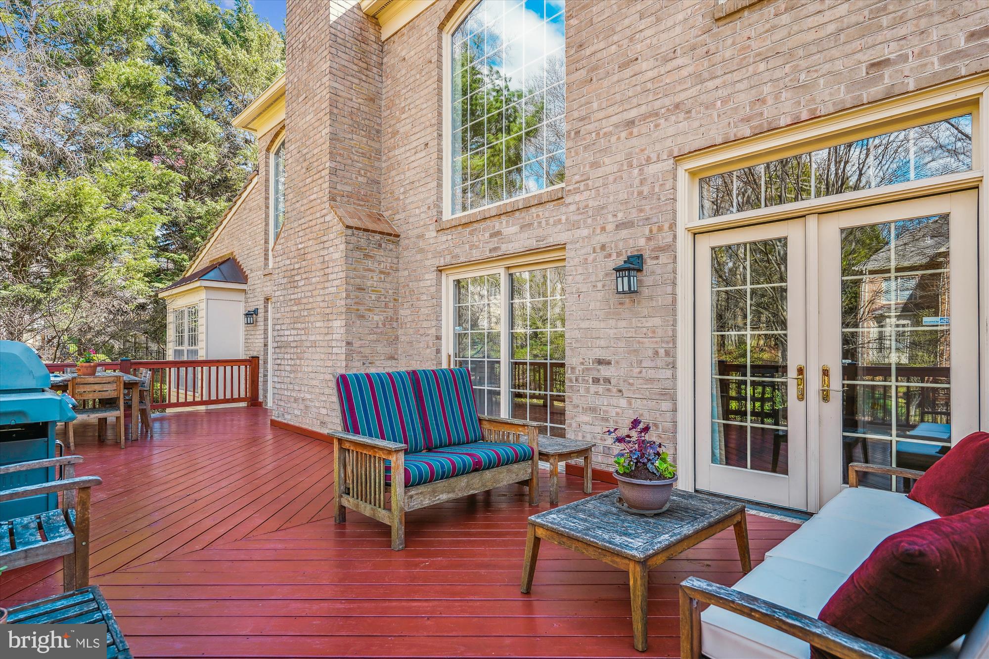 6100 Solitaire Way McLean, VA 22101 - Photo 52 of 60 Back deck overlooking private backyard