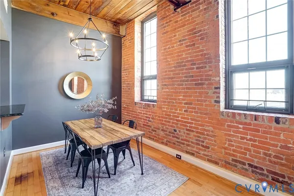 a room with furniture and a window