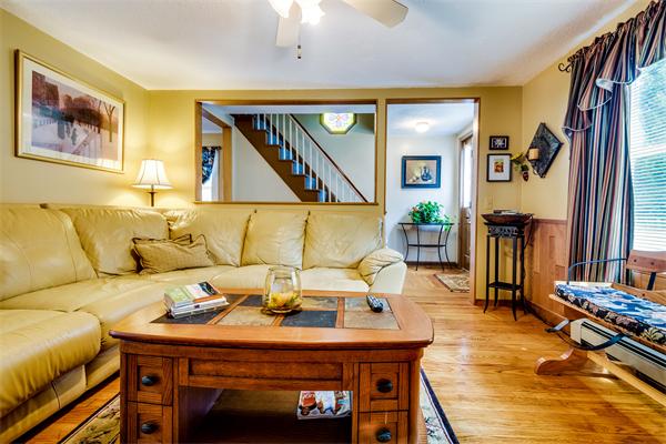 4 Old Providence Road Sutton, MA 01590 - Photo 12 of 30 a living room with furniture and a flat screen tv