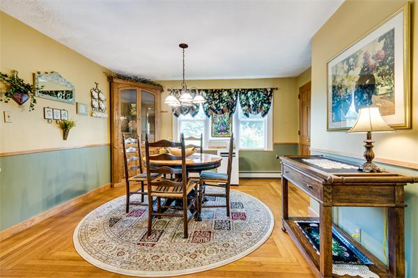 4 Old Providence Road Sutton, MA 01590 - Photo 8 of 30 a dining room with furniture a rug and wooden floor