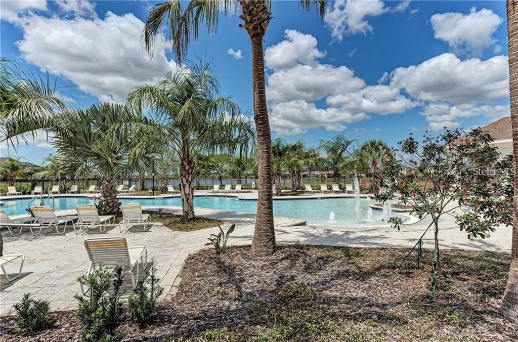10267 Newminster Loop Ruskin, FL 33573 - Photo 38 of 38 a view of a yard with plants and trees