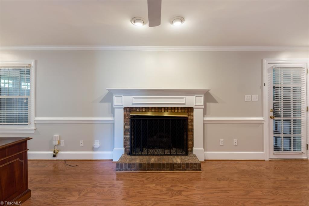 800 Archer Road Winston-Salem, NC 27106 - Photo 14 of 32 Second fireplace in the den.
