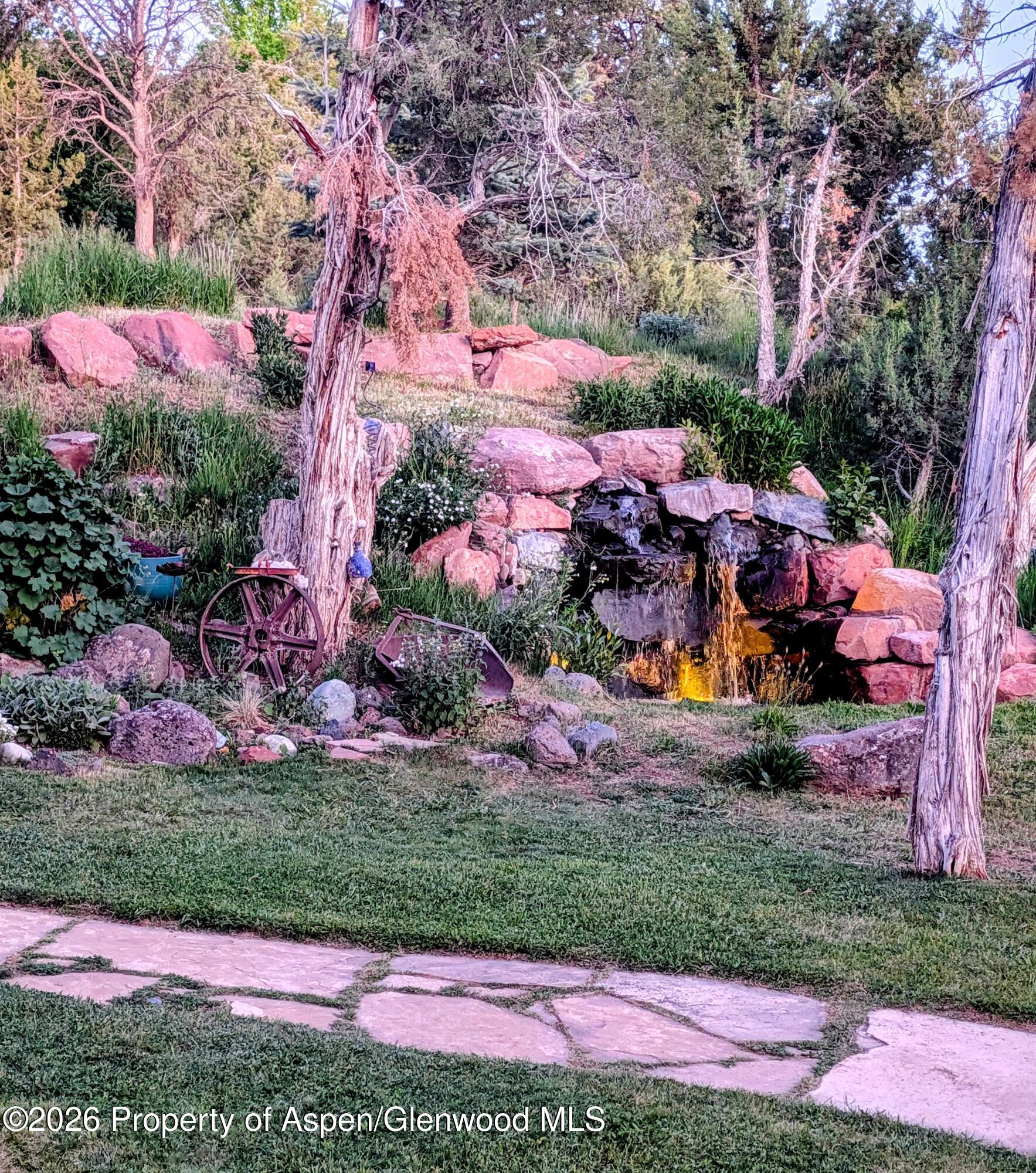 255 Little Pinon Basalt, CO 81621 - Photo 7 of 90 Summer_Water Feature