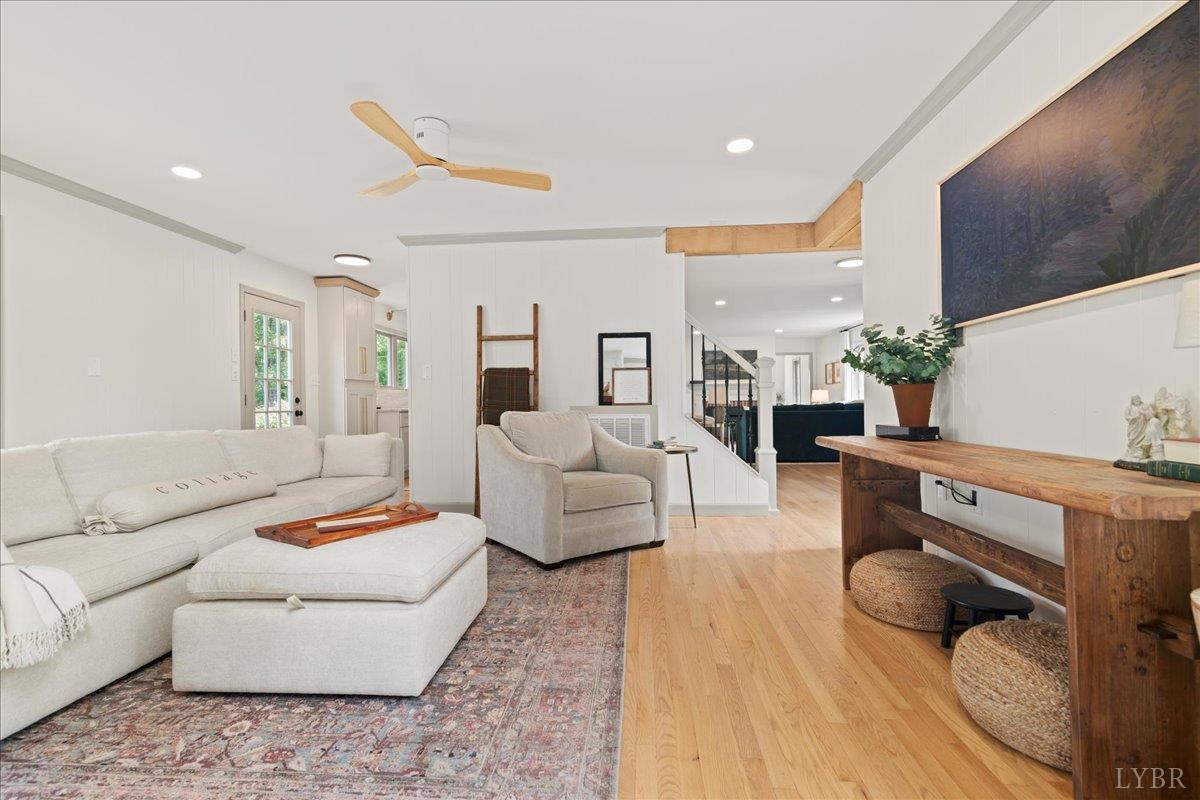 181 Mobley Mountain Road Amherst, VA 24521 - Photo 7 of 98 a living room with furniture or couch and a potted plant