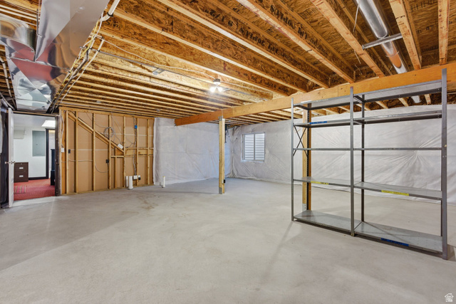 145 Carnesecca Court Mapleton, UT 84664 - Photo 68 of 109 Below grade area with electric panel