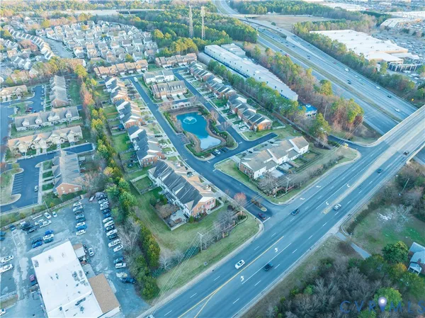 a view of a city from a balcony