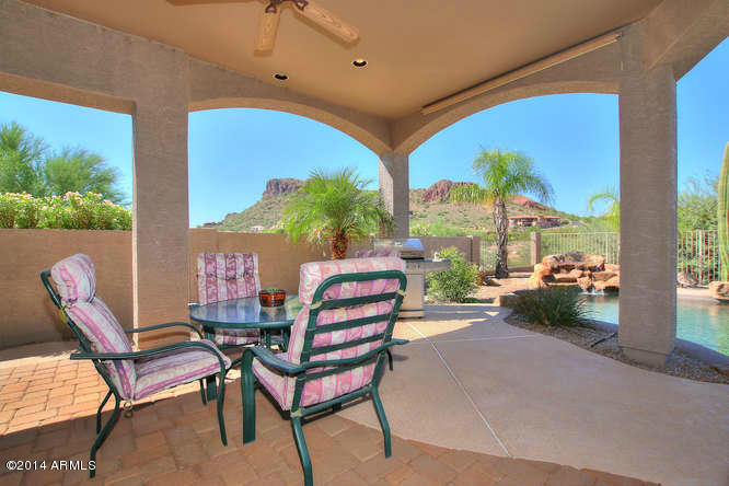 4418 South Strong Box Road Gold Canyon, AZ 85118 - Photo 19 of 22 DINOSAUR MOUNTAIN PATIO VIEW