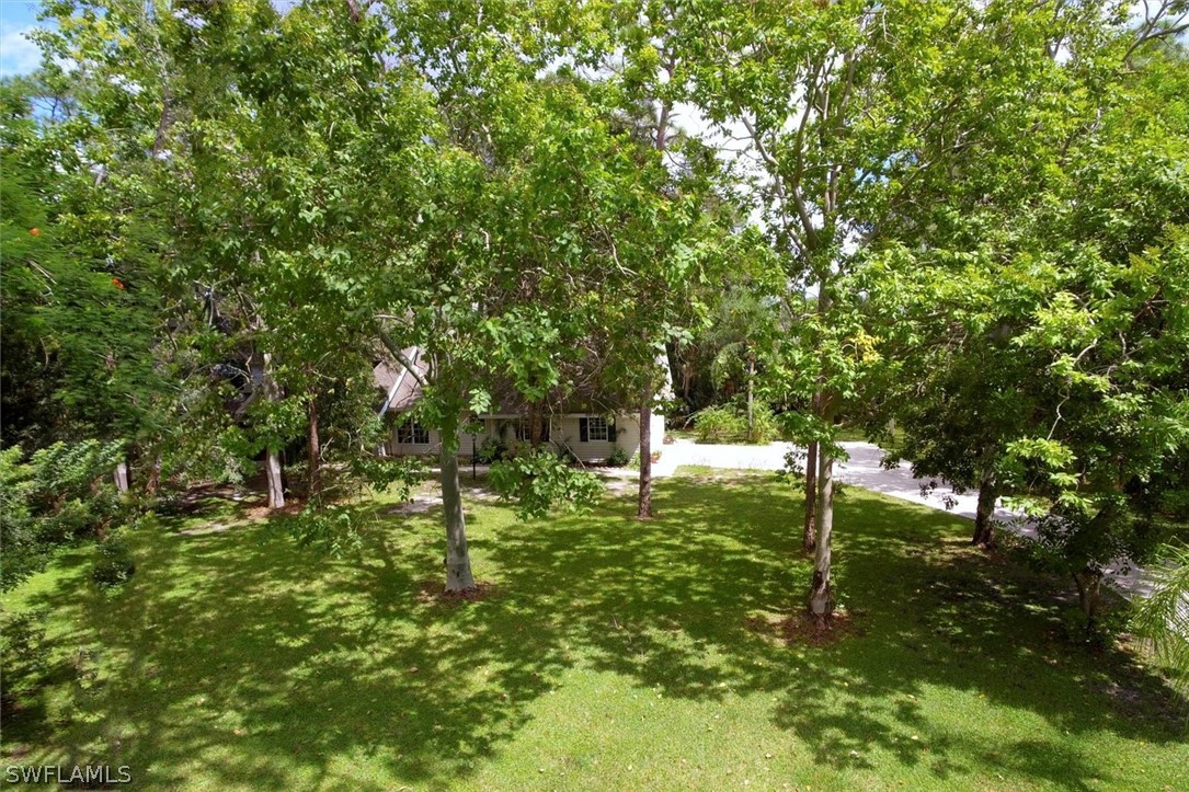 15180 Briar Ridge Circle Fort Myers, FL 33912 - Photo 5 of 35 a backyard of a house with lots of plants and tree