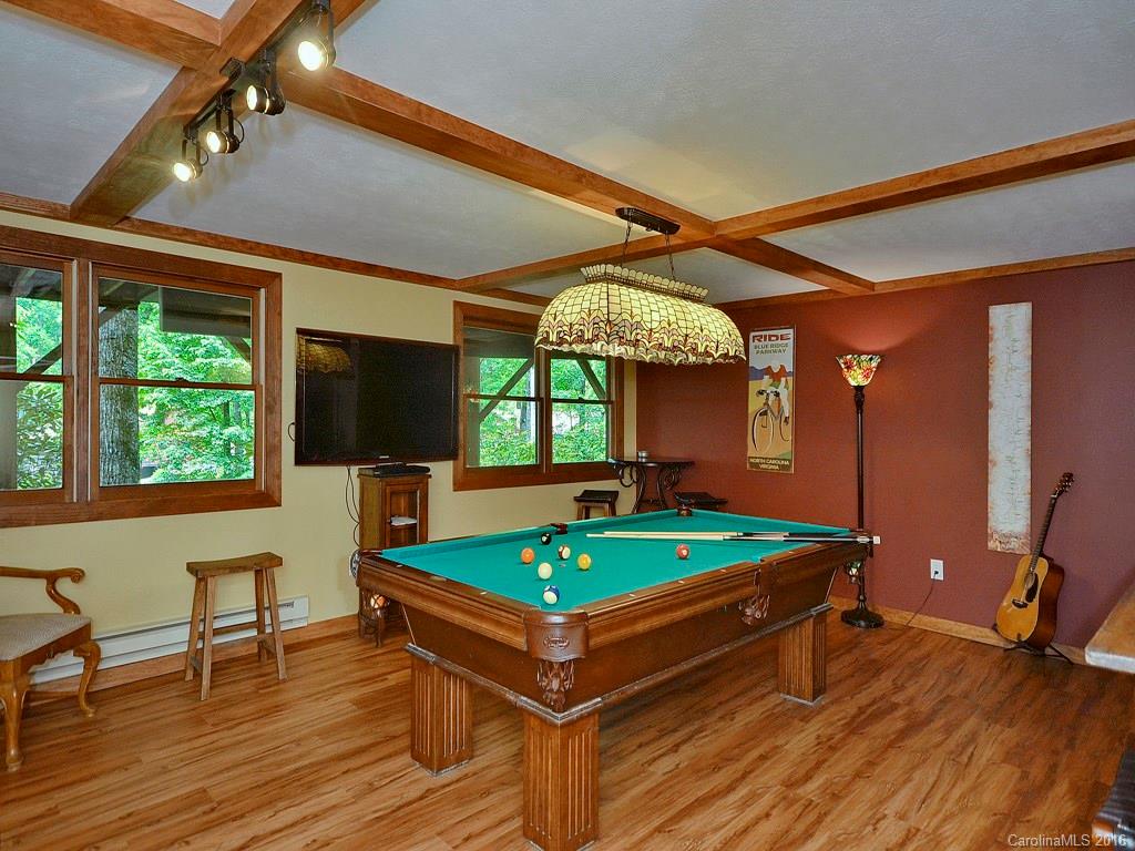 271 Fie Top Road Maggie Valley, NC 28751 - Photo 14 of 24 a room with pool table and windows