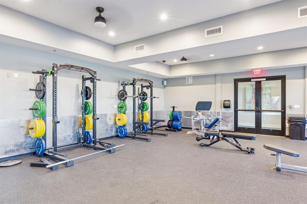 2015 April Dew Way Wylie, TX 75098 - Photo 15 of 20 a view of a room with gym equipment