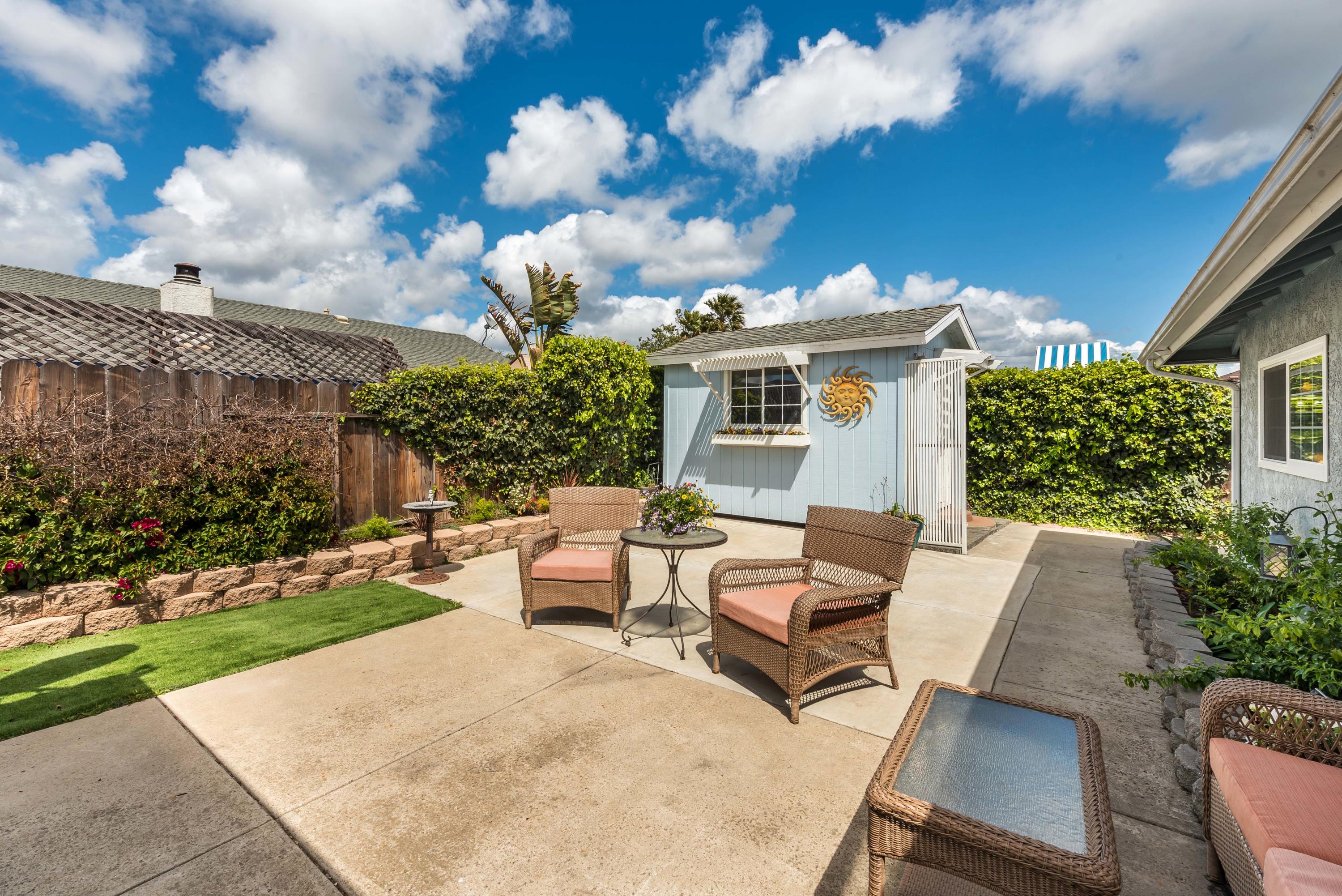 205 Bell Avenue Lompoc, CA 93436 - Photo 16 of 20 Back Patio/Workshop