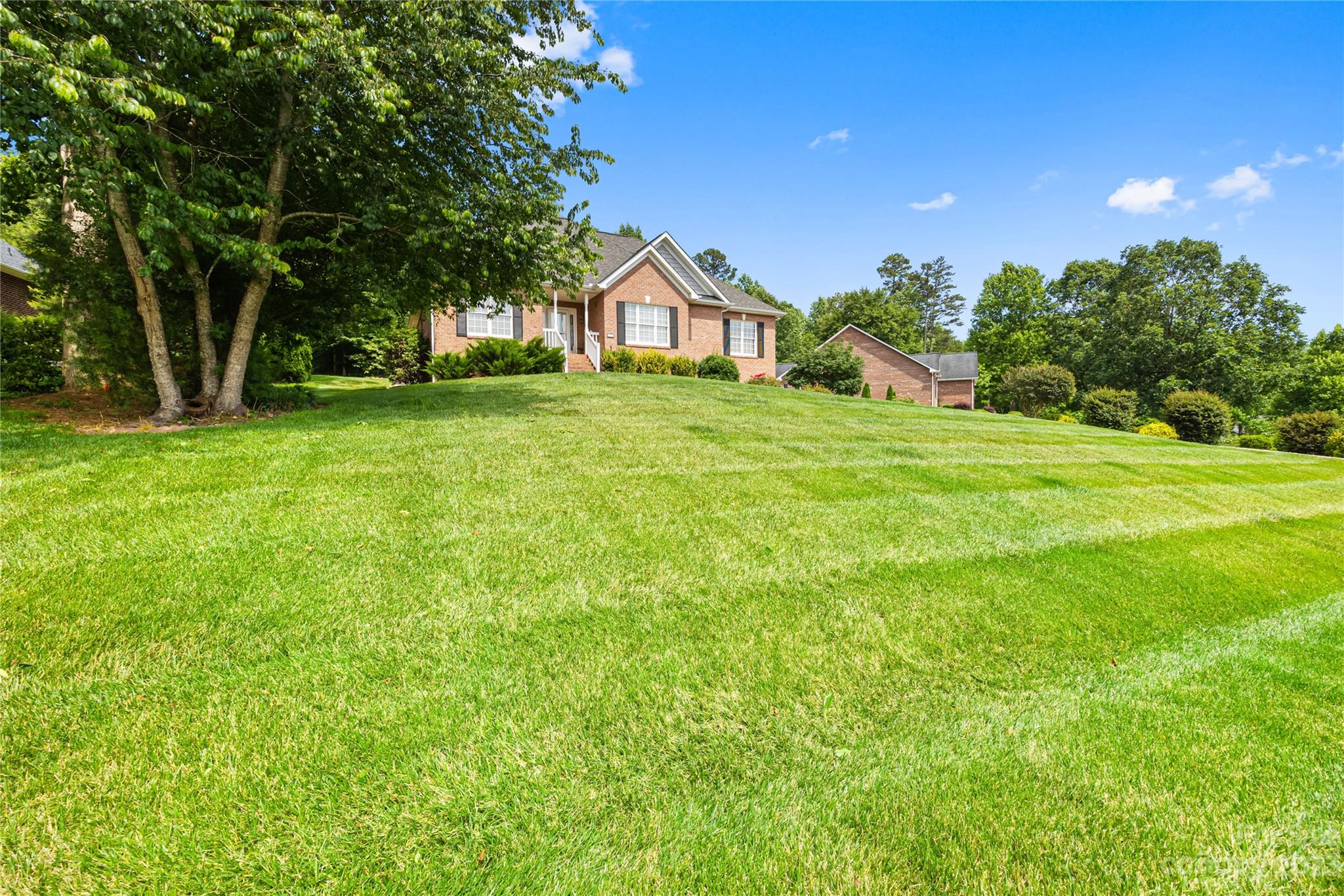 1463 Brookstone Drive Hickory, NC 28602 - Photo 33 of 40 a house view with a garden space