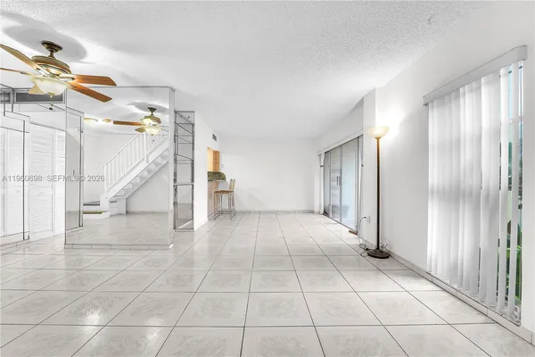 a view of empty room