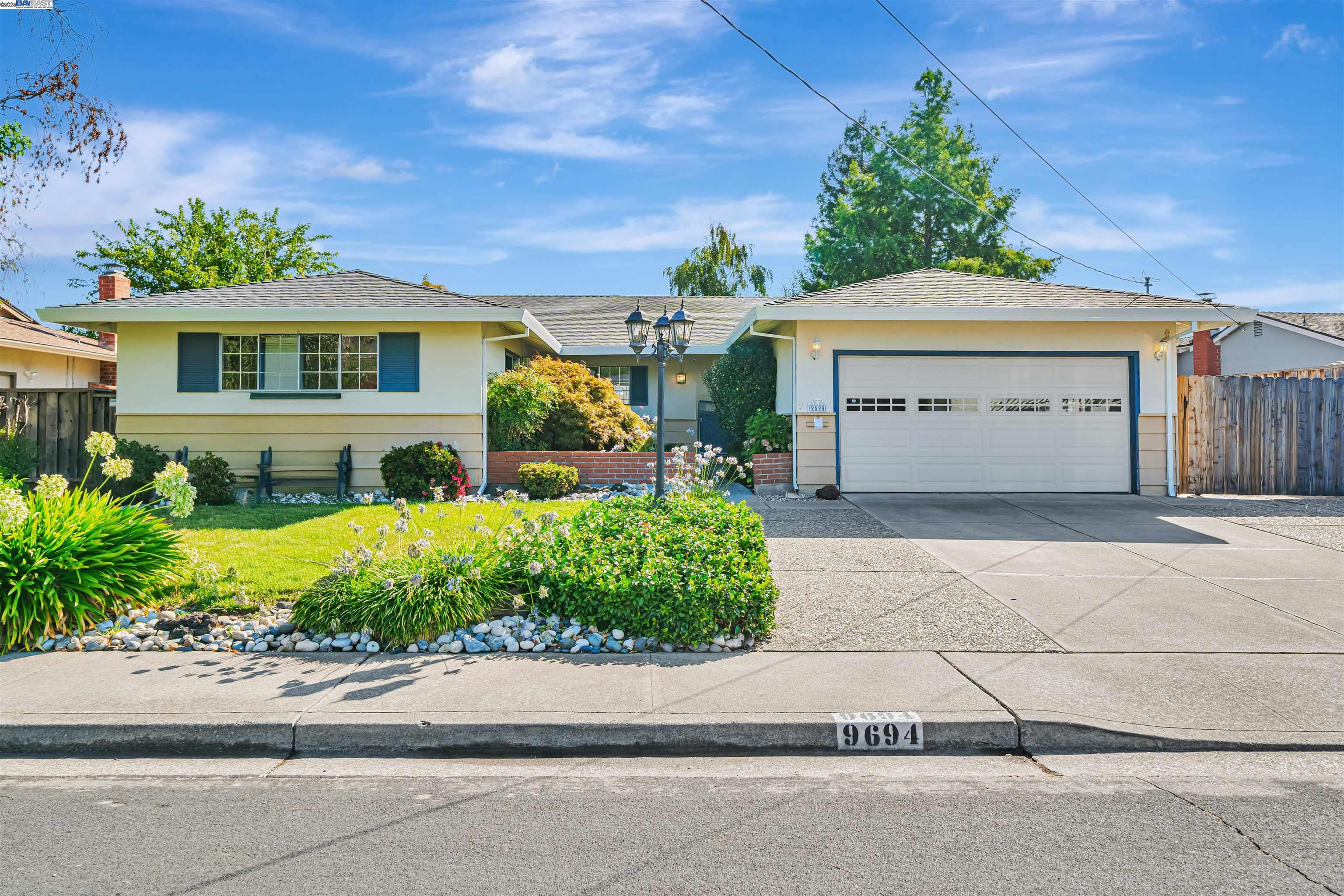 9694 Ashby Way San Ramon, CA 94583 - Photo 1 of 1 a front view of a house with a yard and garage