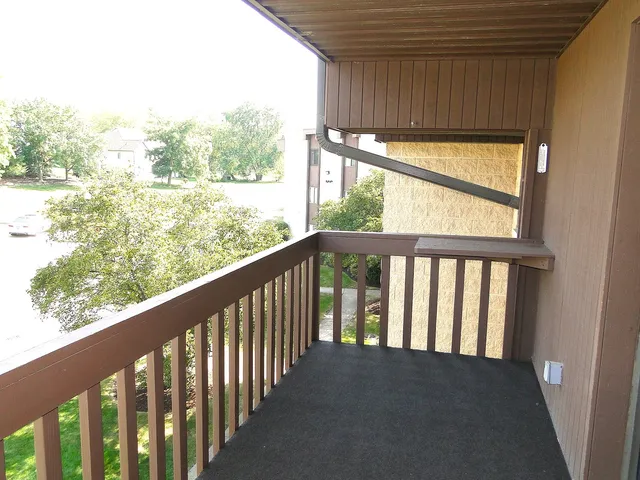 a view of balcony