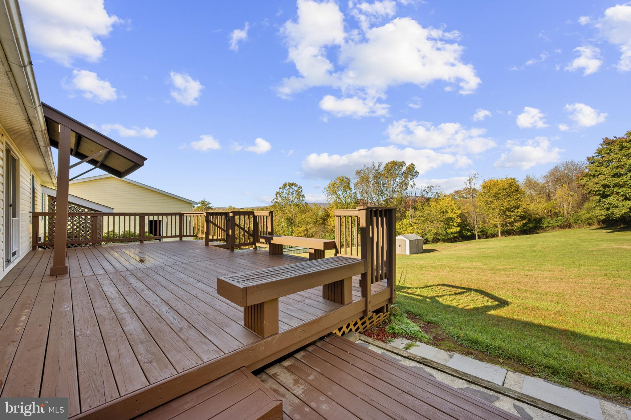 3226 Bidle Road Middletown, MD 21769 - Photo 34 of 49 Refinished Deck w/ Backyard, Valley & Wooded View