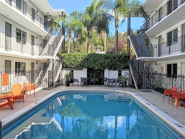 a car parked in front of a building