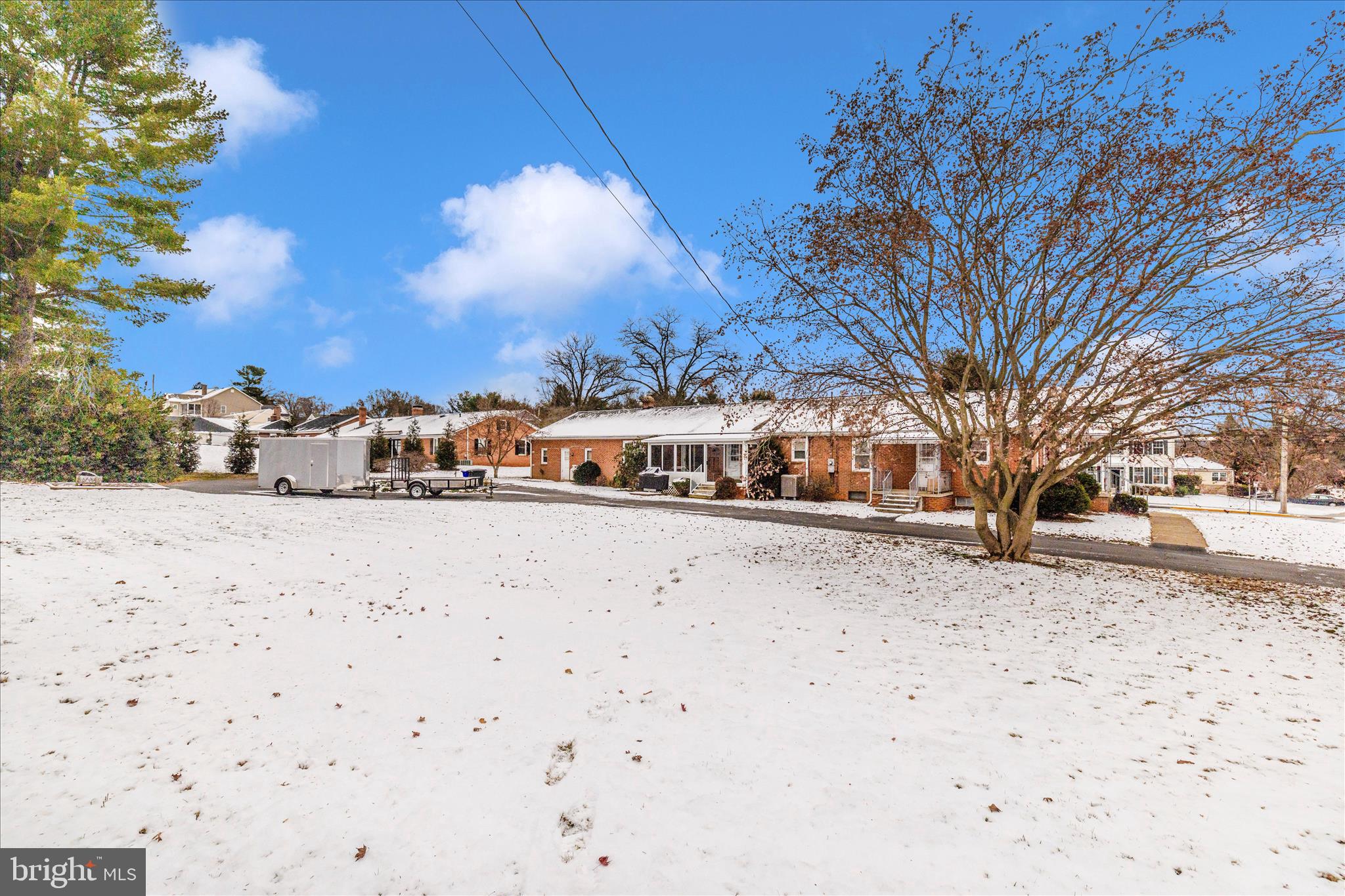 215 Broad Street Middletown, MD 21769 - Photo 52 of 56 a view of road with snow in the background