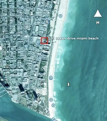 a view of a building with a patio