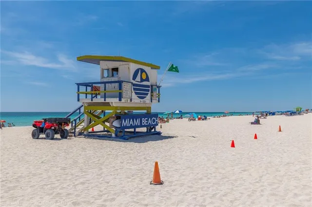 a view of a city with tall buildings