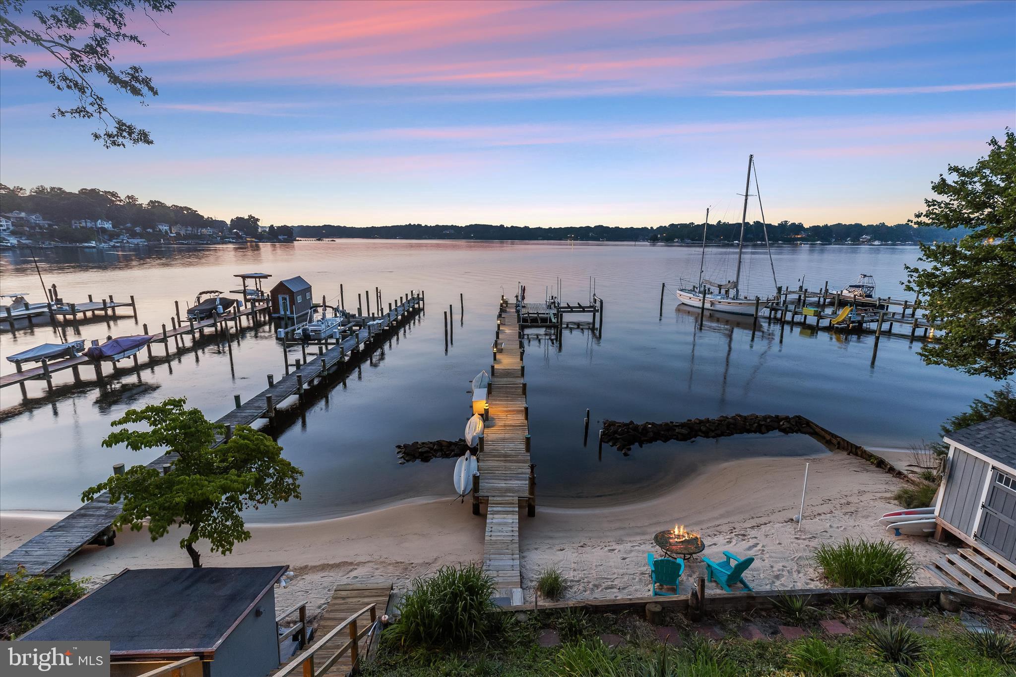 330 South Riverside Drive Crownsville, MD 21032 - Photo 123 of 137 Twilight Beach