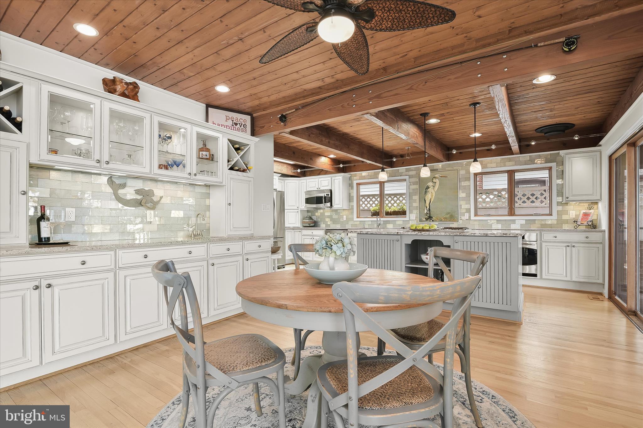 330 South Riverside Drive Crownsville, MD 21032 - Photo 22 of 137 Wet Bar w/SS Sink, Display Cabinets & Quartz Tops