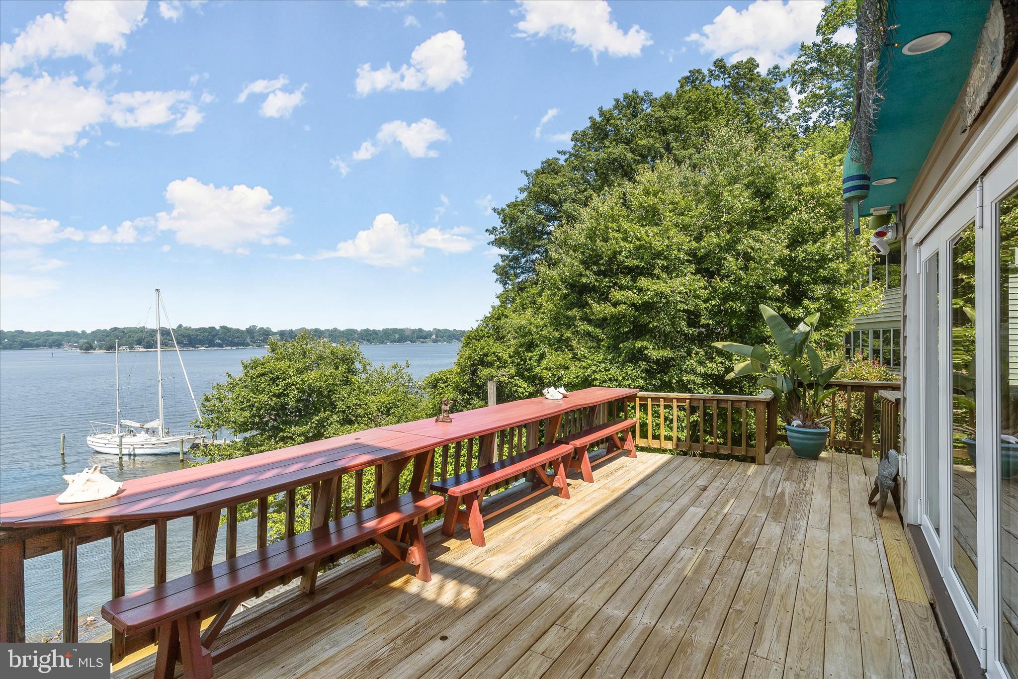 330 South Riverside Drive Crownsville, MD 21032 - Photo 34 of 137 Main Level Dining Deck