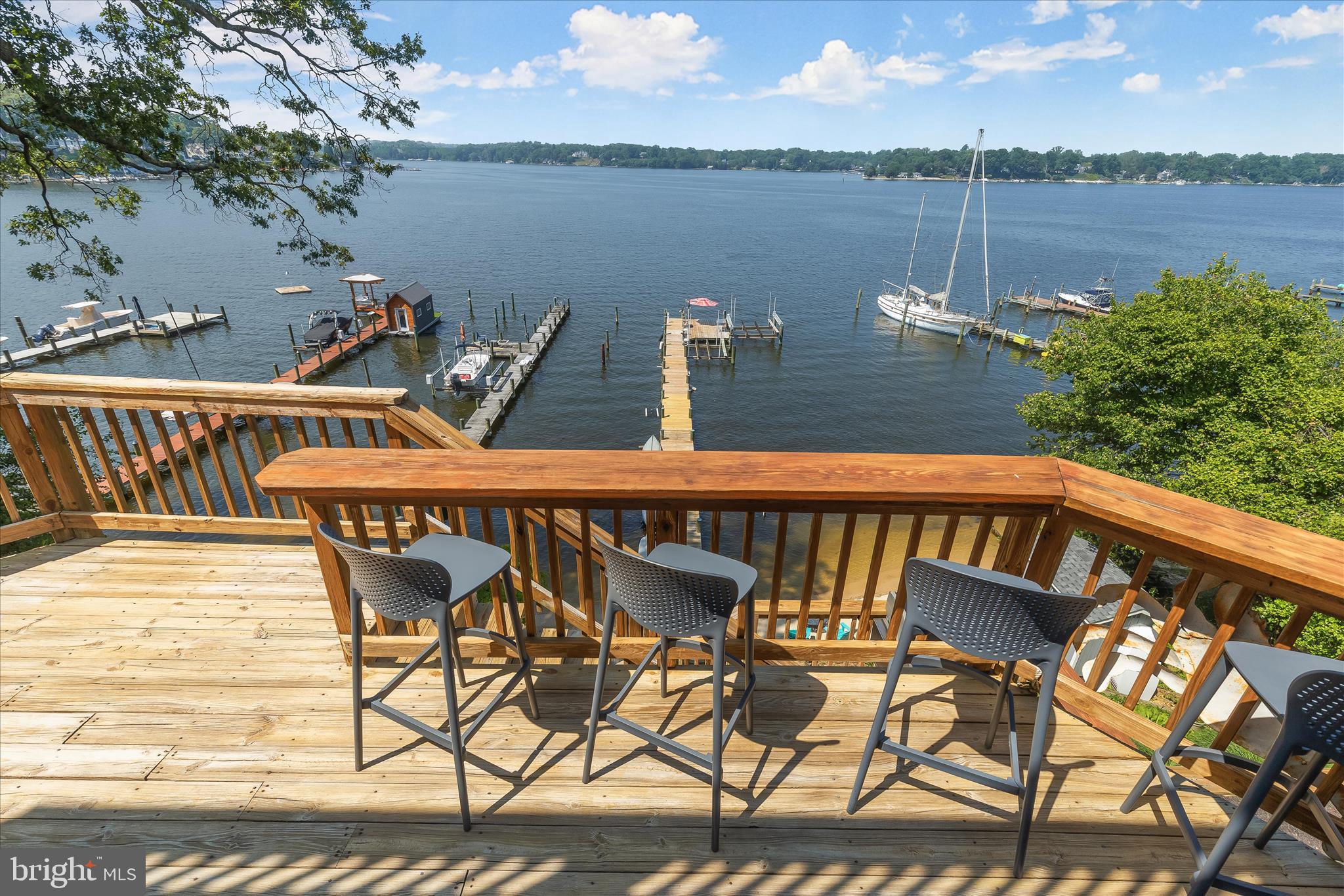 330 South Riverside Drive Crownsville, MD 21032 - Photo 38 of 137 Main Level Deck