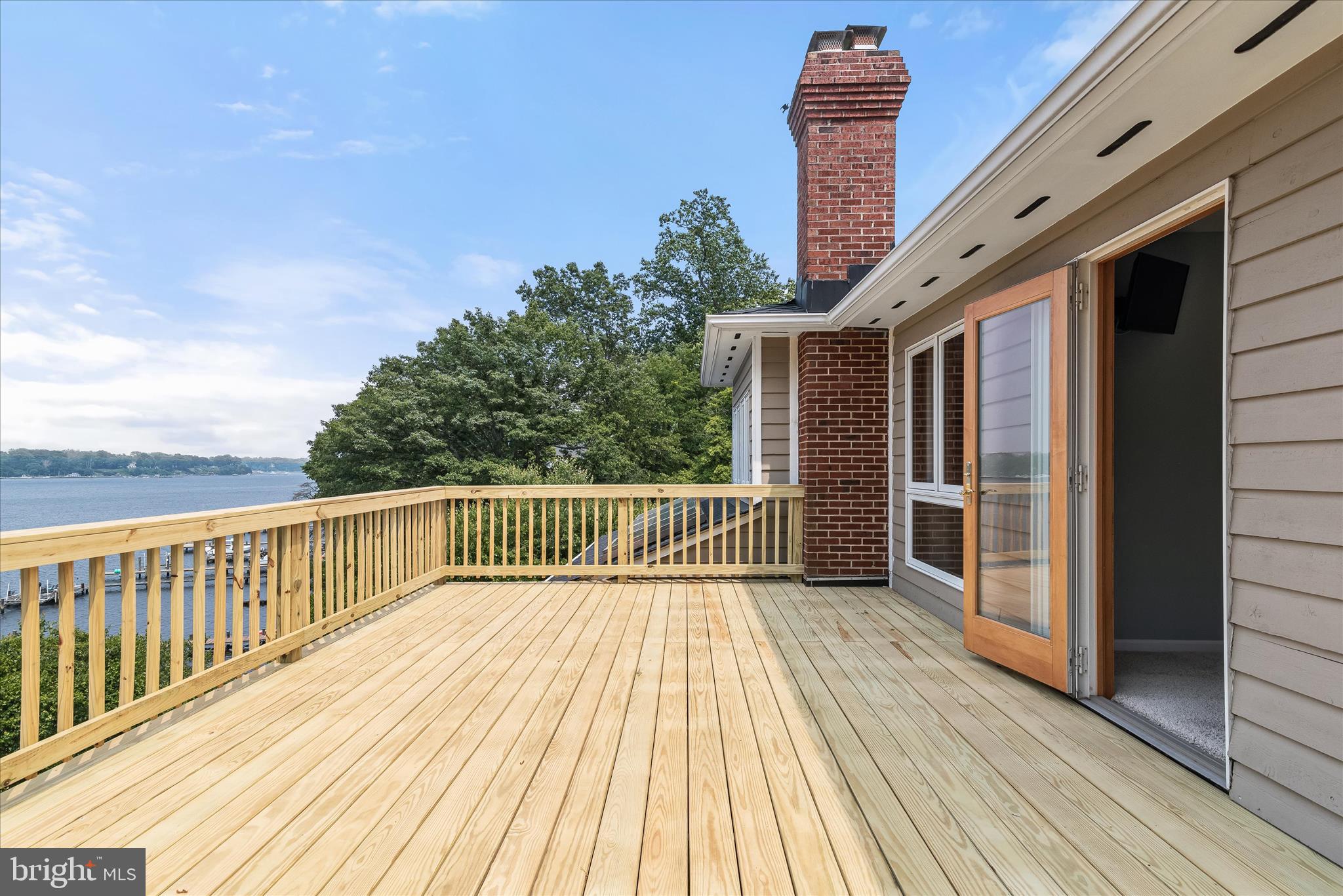 330 South Riverside Drive Crownsville, MD 21032 - Photo 66 of 137 Upper Deck off of Bedroom 2
