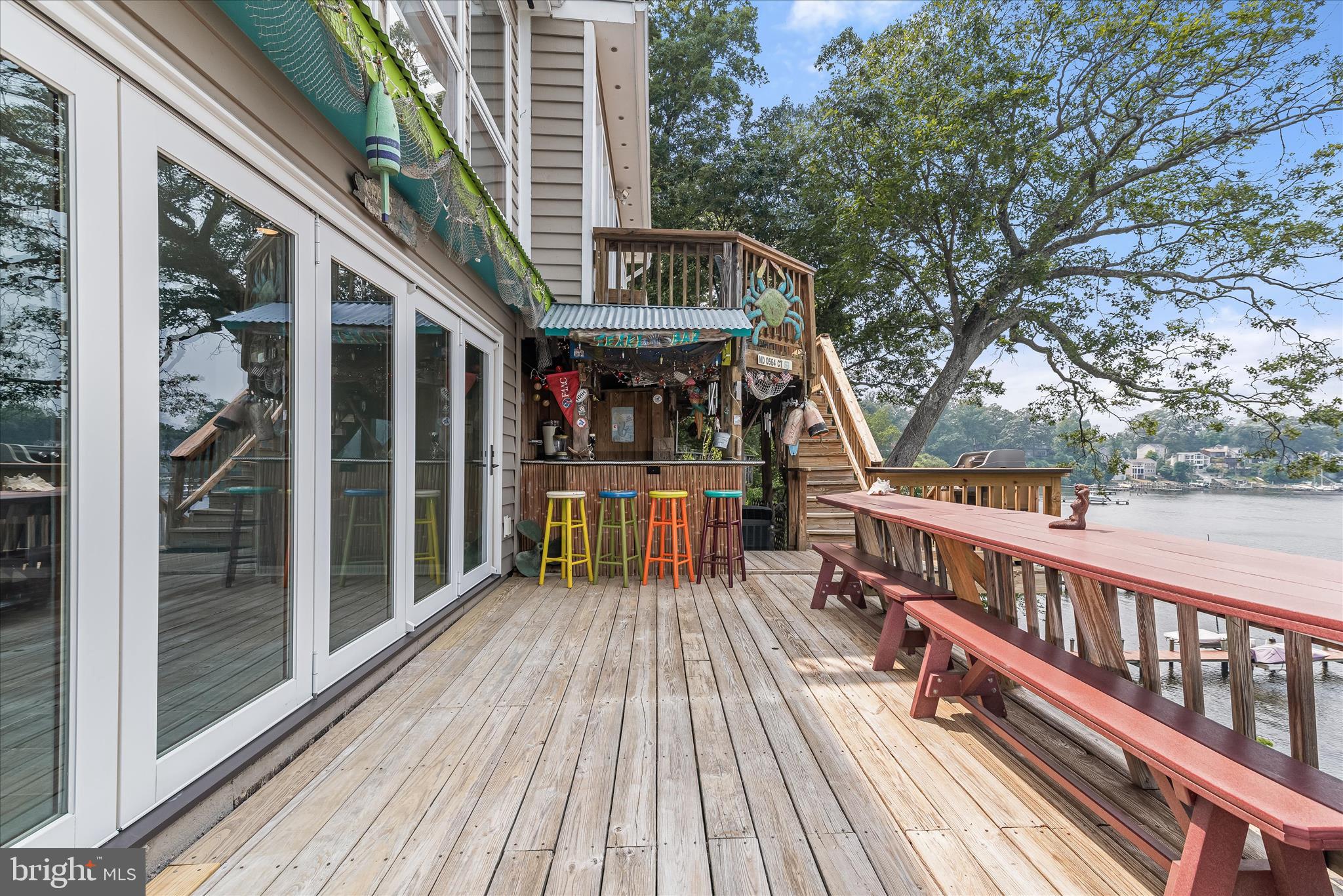 330 South Riverside Drive Crownsville, MD 21032 - Photo 76 of 137 Glass Wall System & Deck