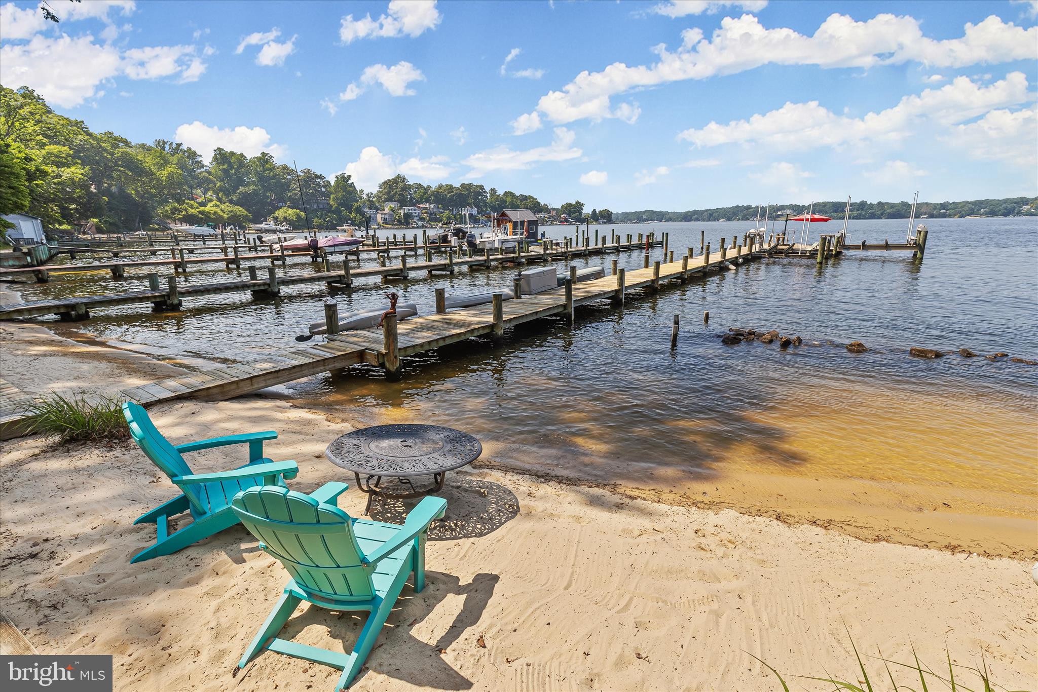 330 South Riverside Drive Crownsville, MD 21032 - Photo 89 of 137 a view of a swimming pool with lawn chairs