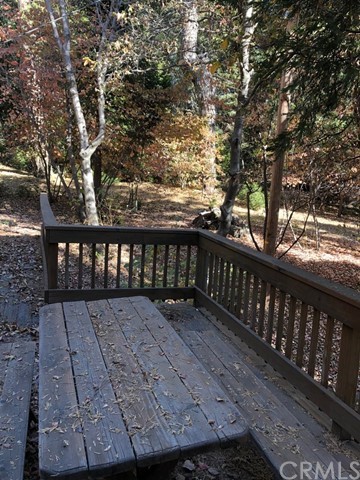 933 Oak Road Skyforest, CA 92385 - Photo 28 of 31 a view of wooden deck