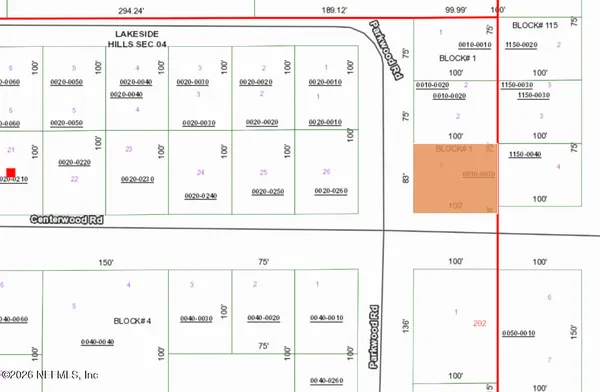 $9,500 | 0 Parkwood Road, Florahome, FL 32140